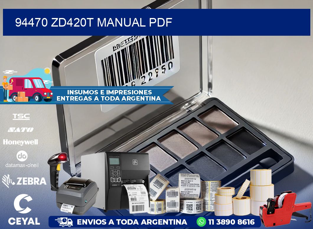 94470 ZD420t manual PDF