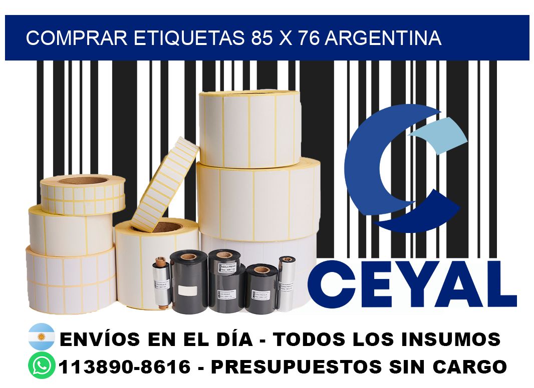 Comprar etiquetas 85 x 76 argentina