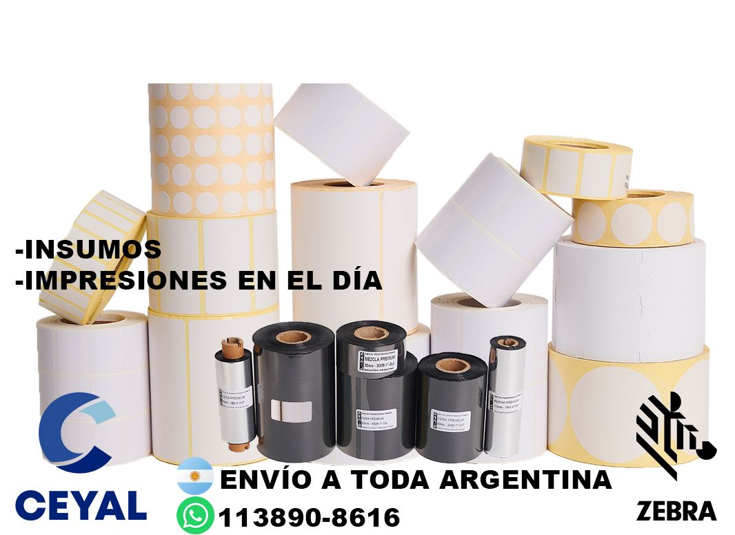 etiquetas personalizada para zebra 32 x 100
