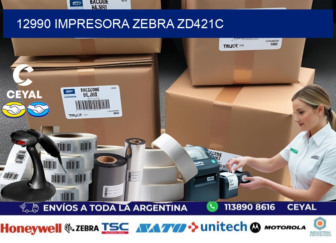 12990 Impresora Zebra zd421c