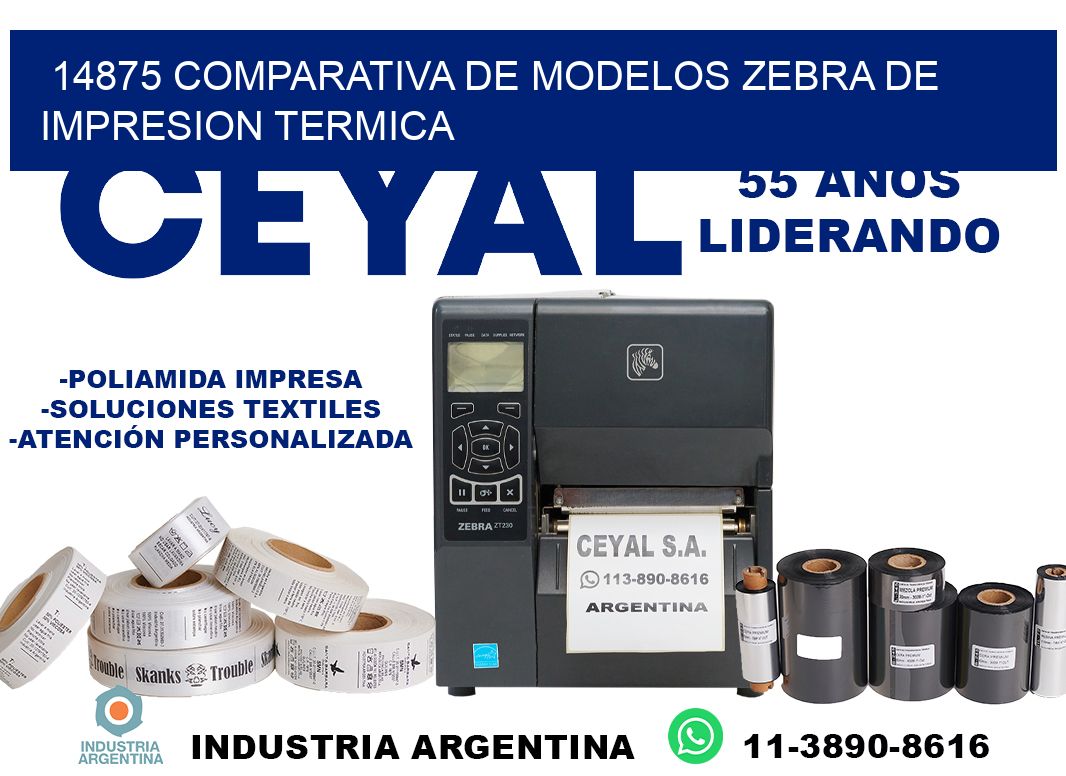 14875 comparativa de modelos zebra de impresion termica