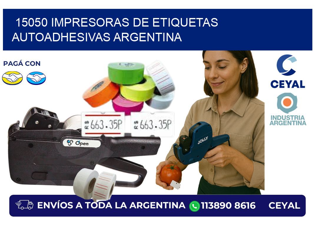 15050 Impresoras de etiquetas autoadhesivas argentina