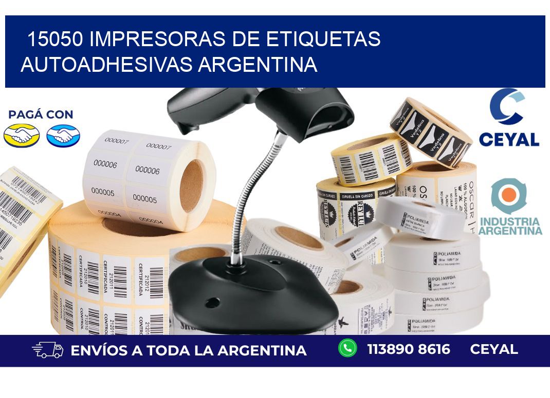 15050 Impresoras de etiquetas autoadhesivas argentina