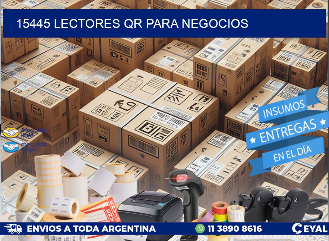 15445 lectores qr para negocios