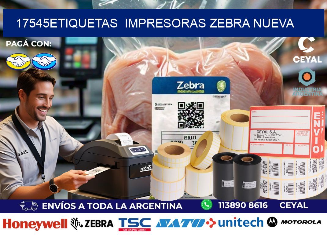 17545etiquetas  impresoras zebra nueva