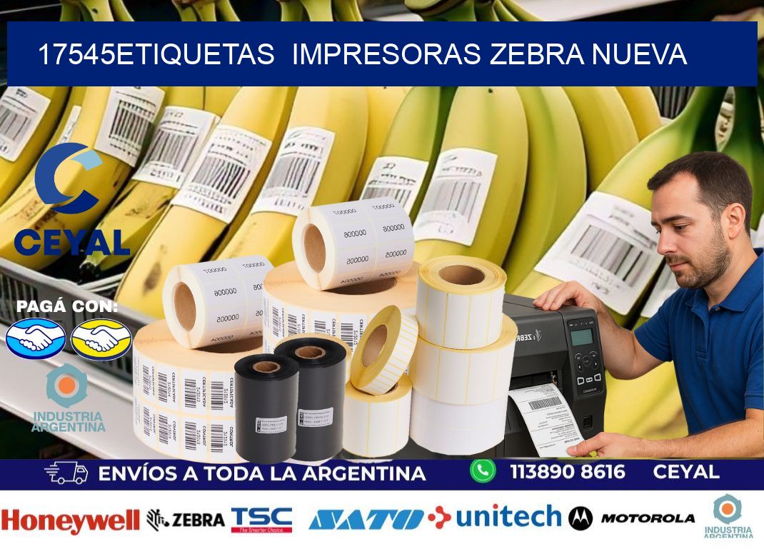 17545etiquetas  impresoras zebra nueva