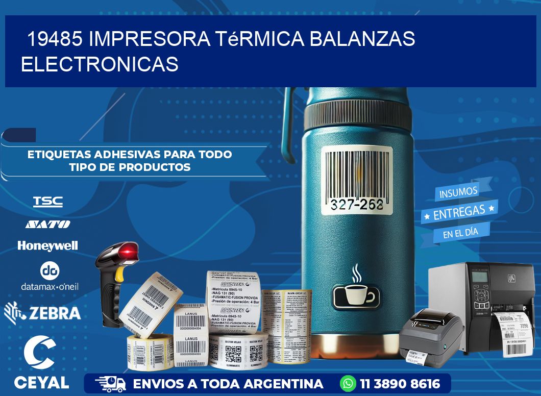 19485 impresora térmica balanzas electronicas