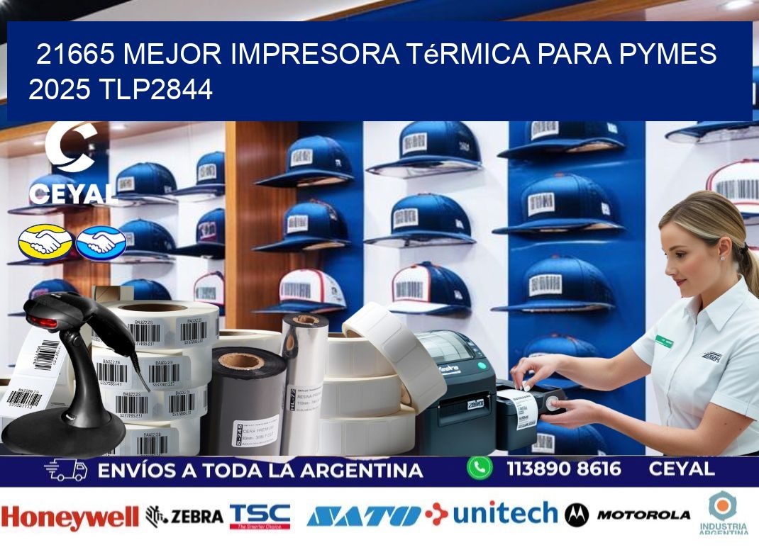 21665 mejor impresora térmica para pymes 2025 TLP2844