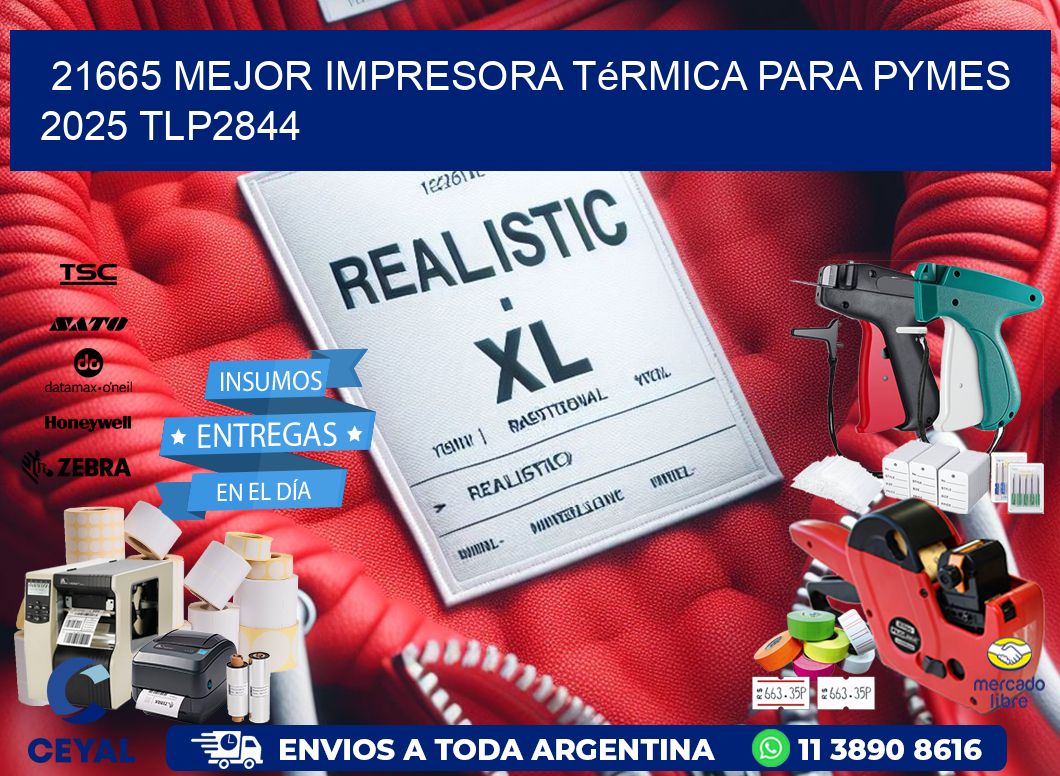 21665 mejor impresora térmica para pymes 2025 TLP2844