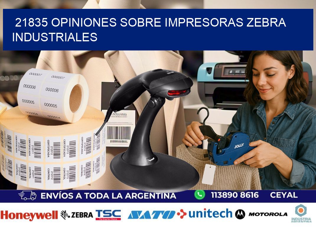 21835 opiniones sobre impresoras zebra industriales