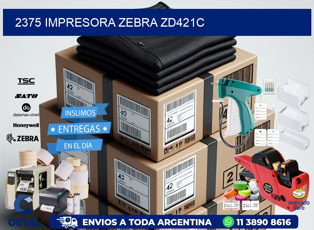 2375 Impresora Zebra zd421c