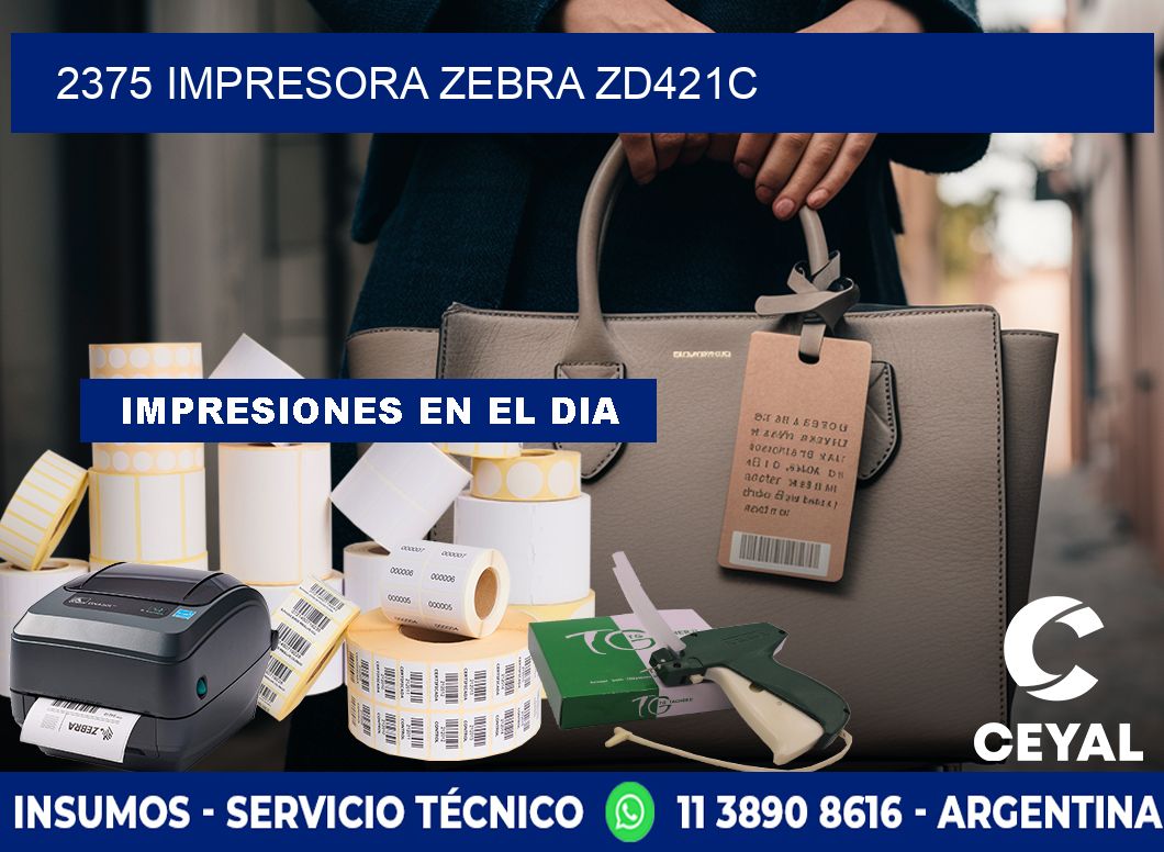 2375 Impresora Zebra zd421c