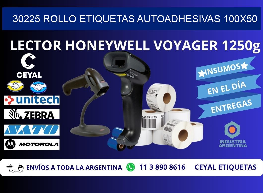 30225 Rollo Etiquetas autoadhesivas 100x50