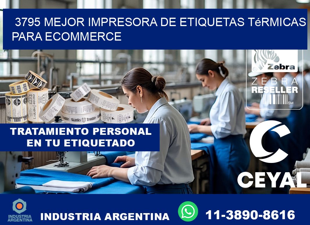 3795 mejor impresora de etiquetas térmicas para ecommerce