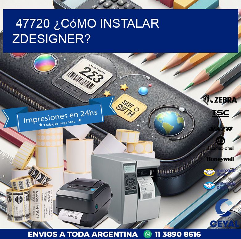 47720 ¿Cómo instalar ZDesigner?