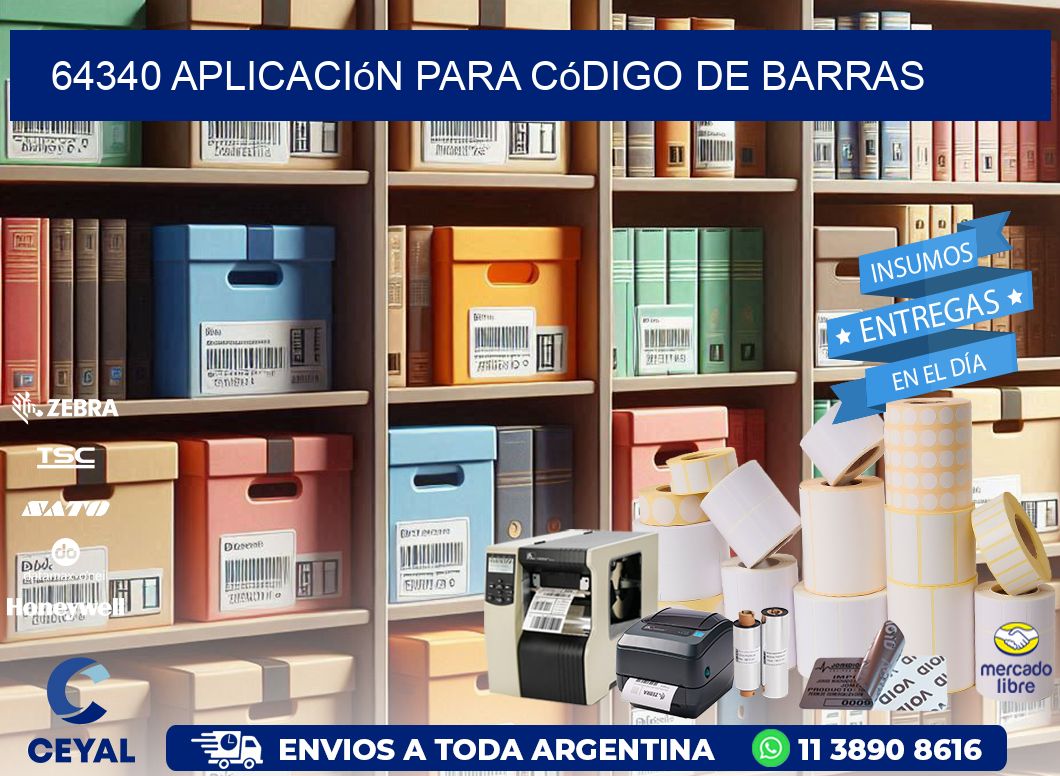 64340 Aplicación para código de barras
