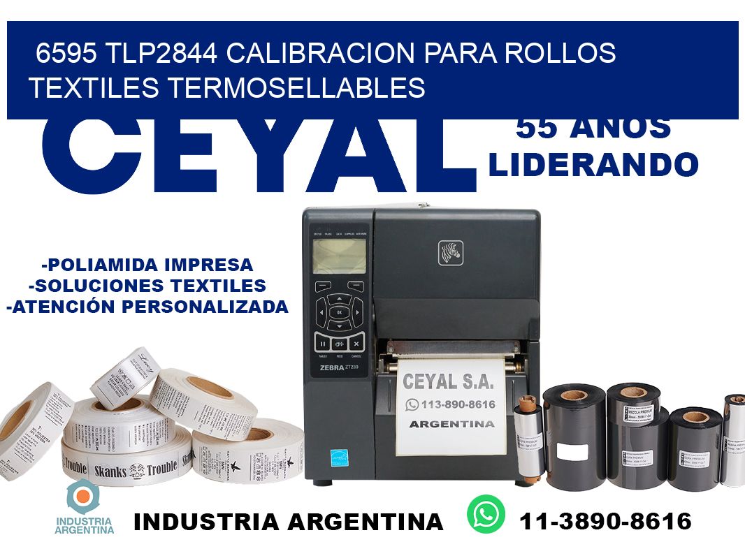 6595 tlp2844 calibracion para rollos textiles termosellables
