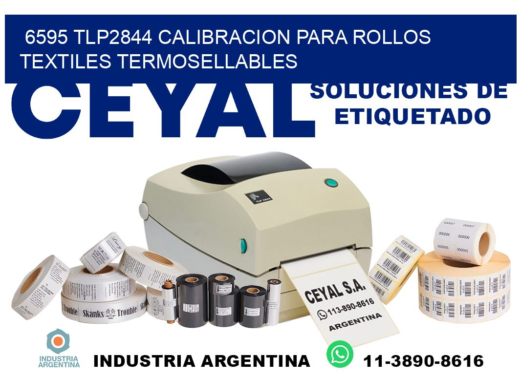6595 tlp2844 calibracion para rollos textiles termosellables