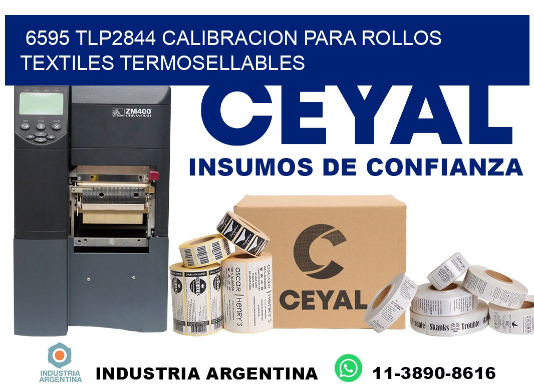 6595 tlp2844 calibracion para rollos textiles termosellables