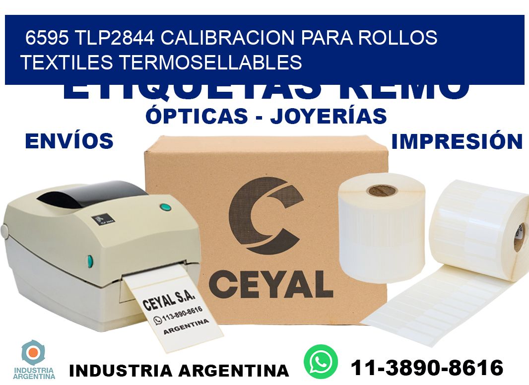 6595 tlp2844 calibracion para rollos textiles termosellables