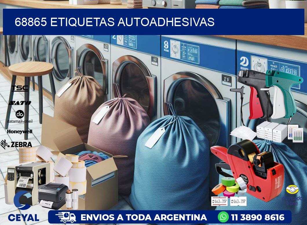 68865 Etiquetas autoadhesivas