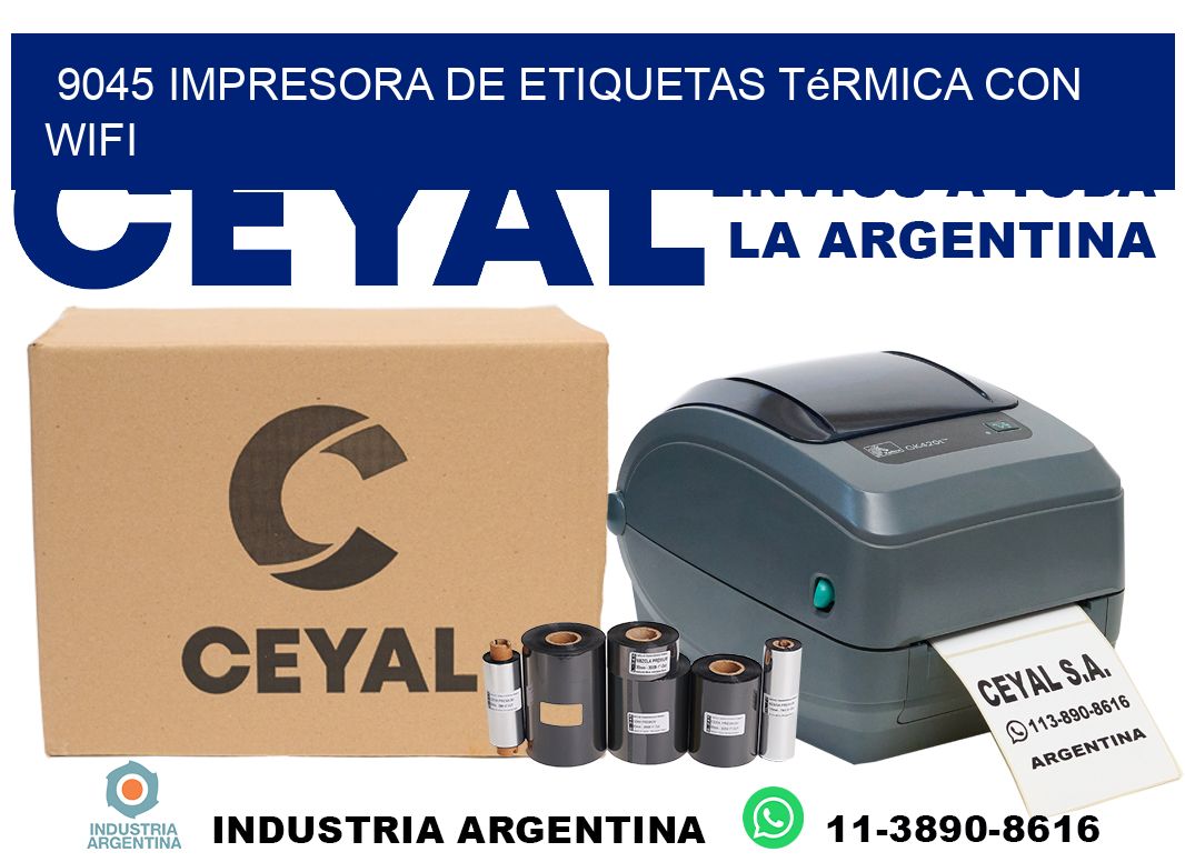 9045 impresora de etiquetas térmica con wifi