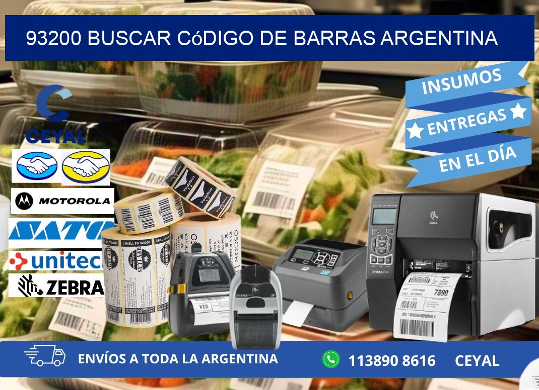 93200 Buscar código de barras Argentina