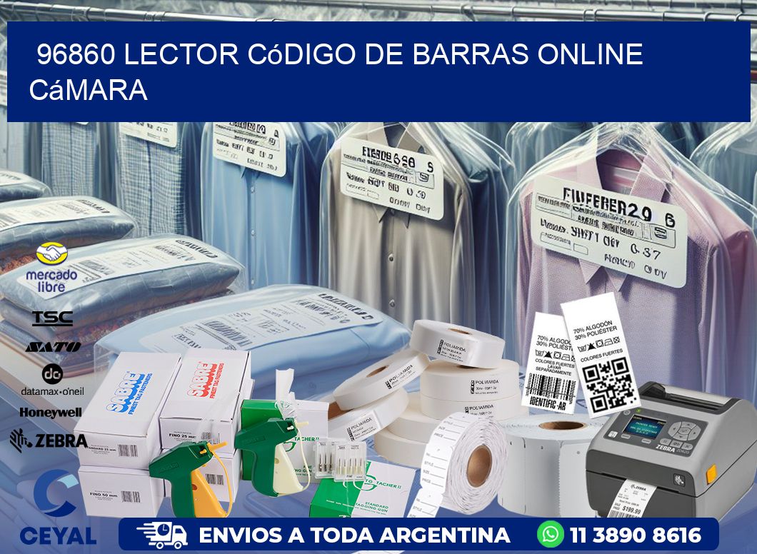 96860 Lector código de barras online cámara