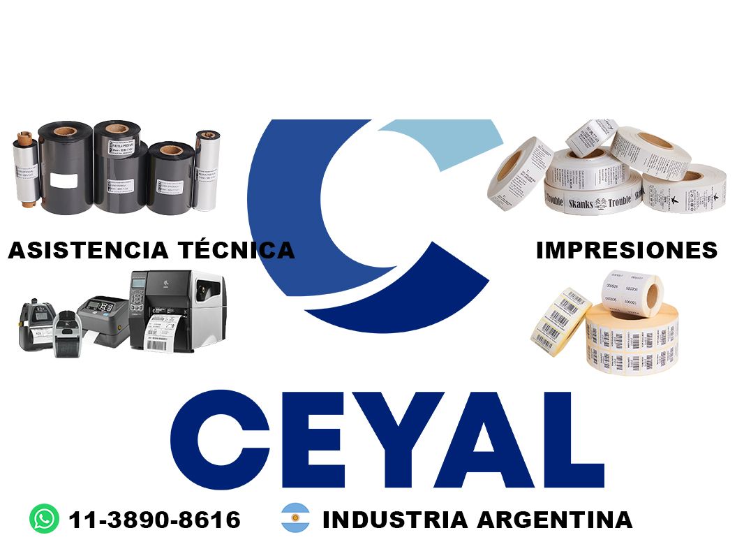 impresora codigos + 46340 etiquetas + ribbon