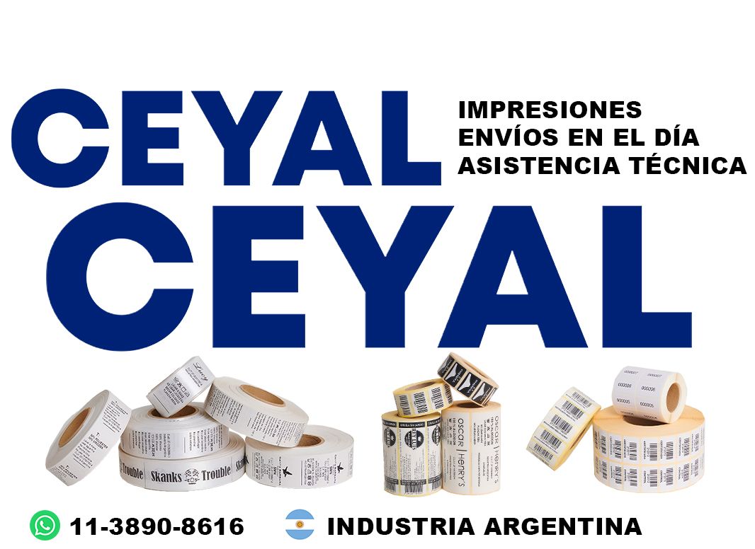 impresora codigos + 4760 etiquetas + ribbon