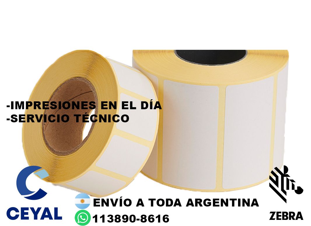 impresora zebra zd420 + 31645 etiquetas + ribbon