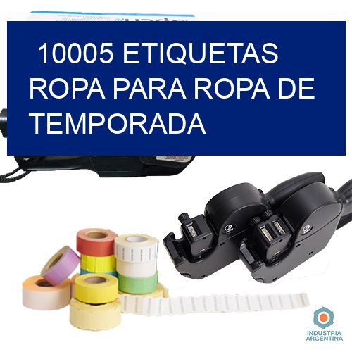 10005 Etiquetas ropa para ropa de temporada