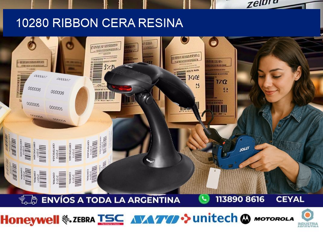 10280 ribbon cera resina