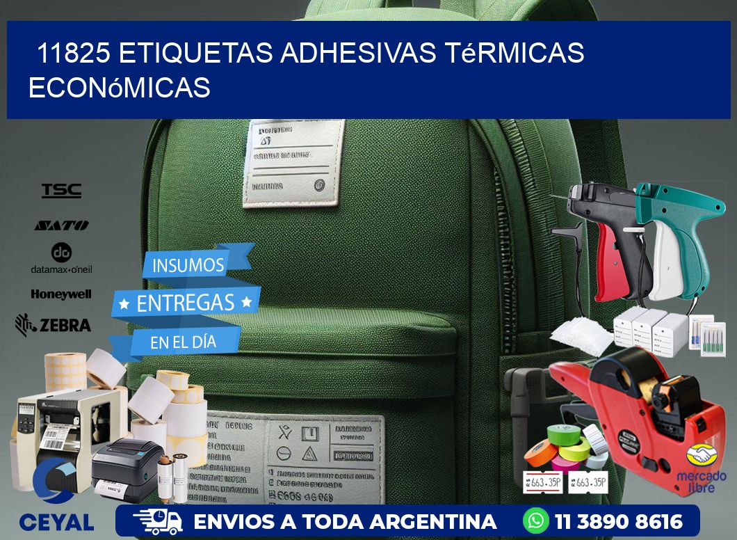 11825 etiquetas adhesivas térmicas económicas