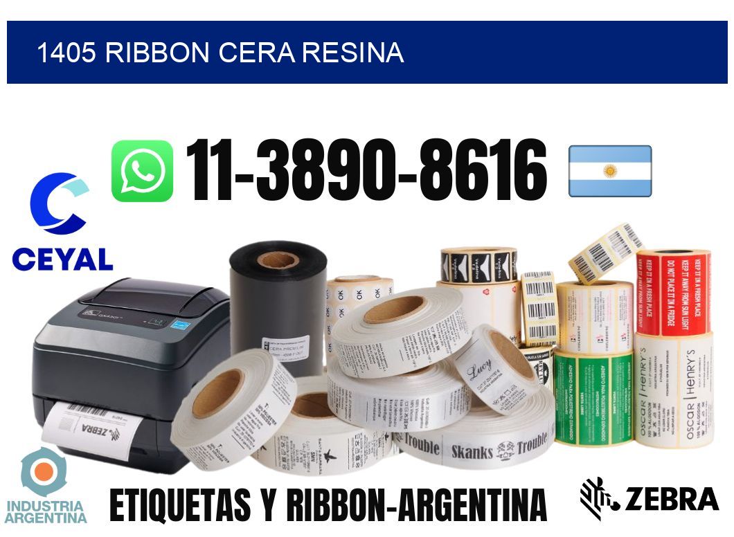 1405 ribbon cera resina