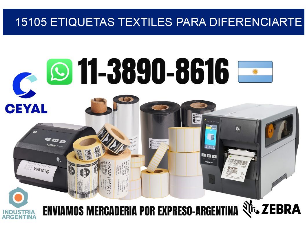 15105 Etiquetas textiles para diferenciarte