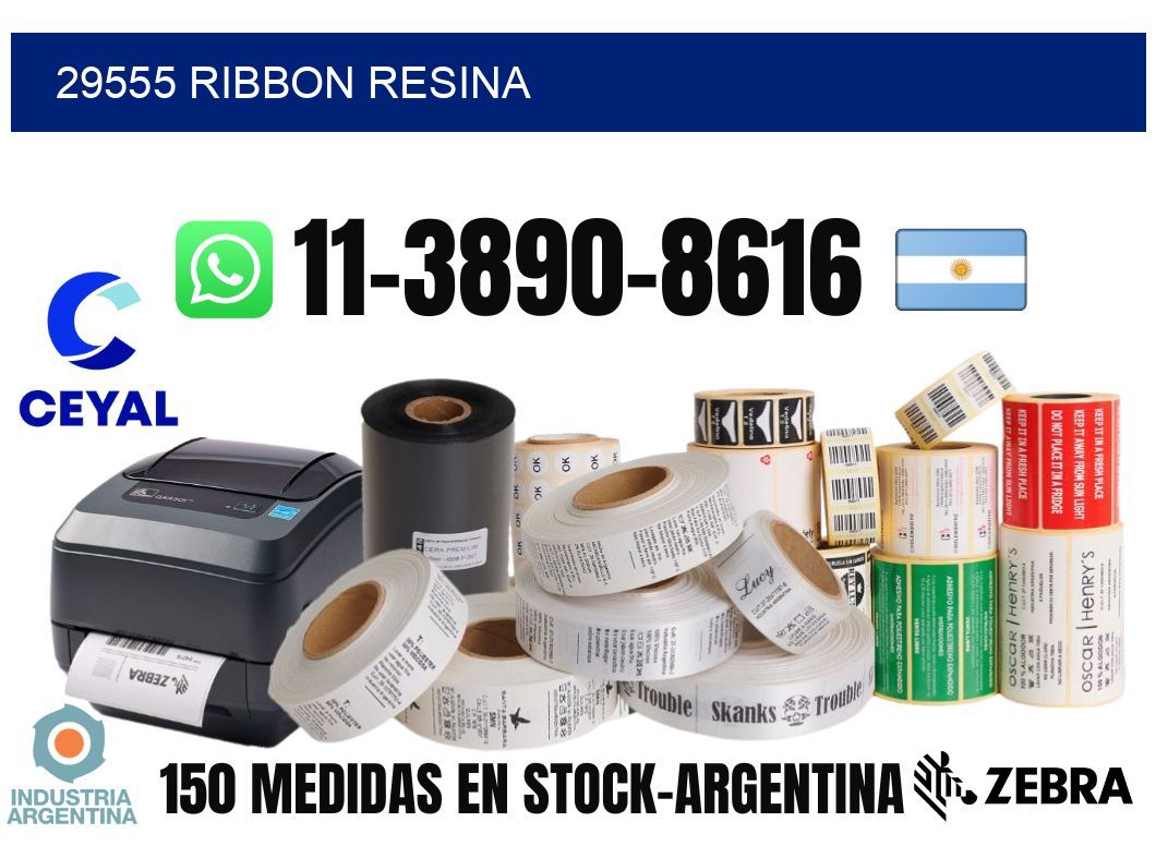 29555 ribbon resina