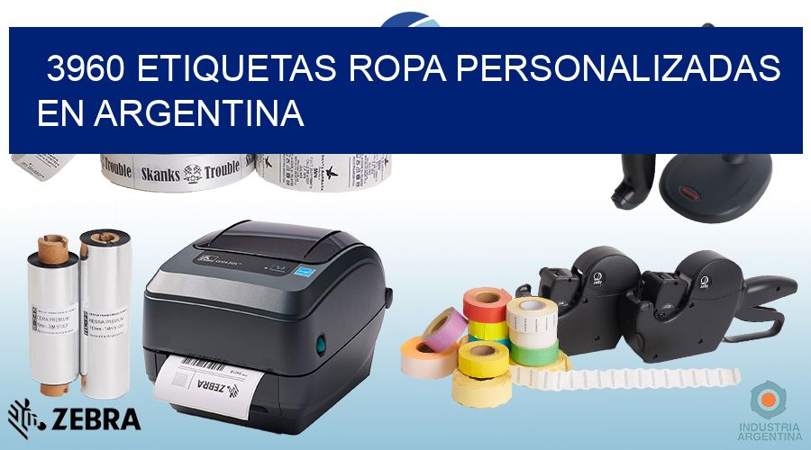 3960 Etiquetas ropa personalizadas en Argentina
