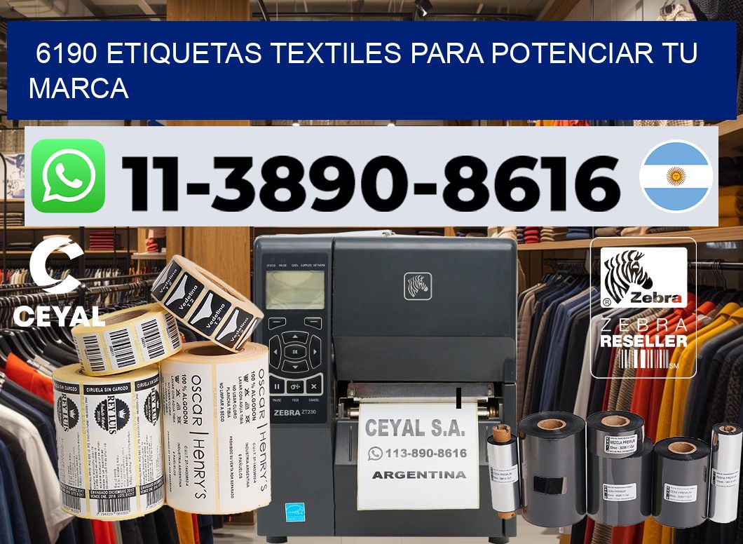 6190 Etiquetas textiles para potenciar tu marca