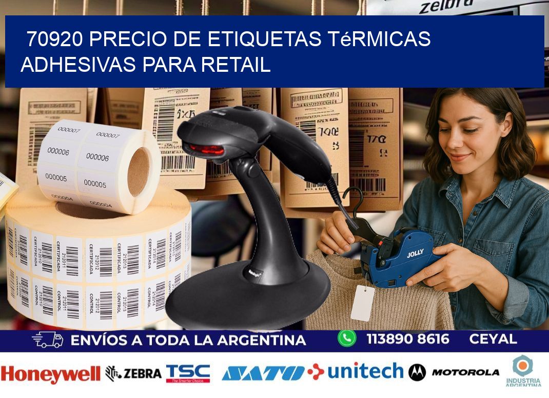 70920 precio de etiquetas térmicas adhesivas para retail