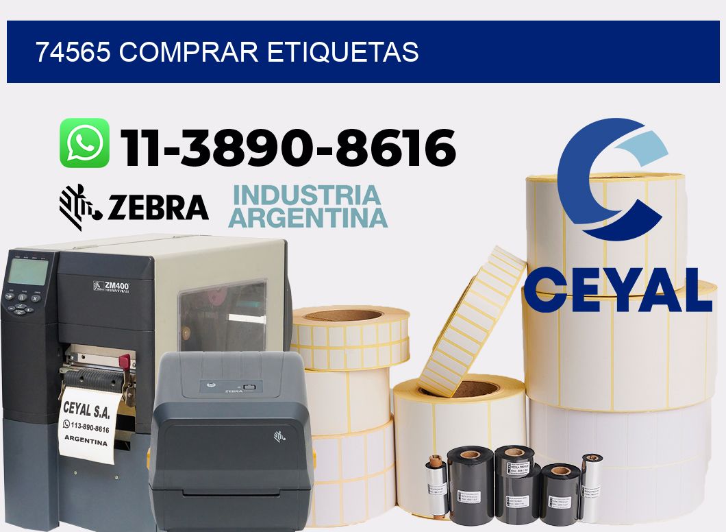 74565 comprar etiquetas