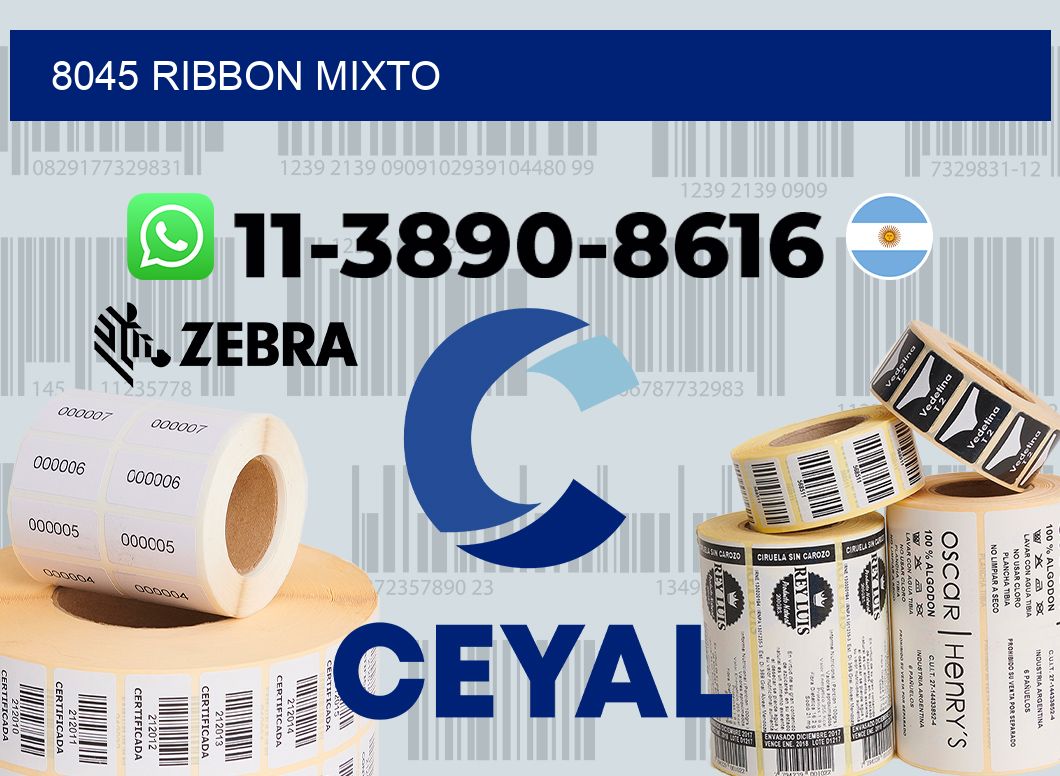 8045 ribbon mixto