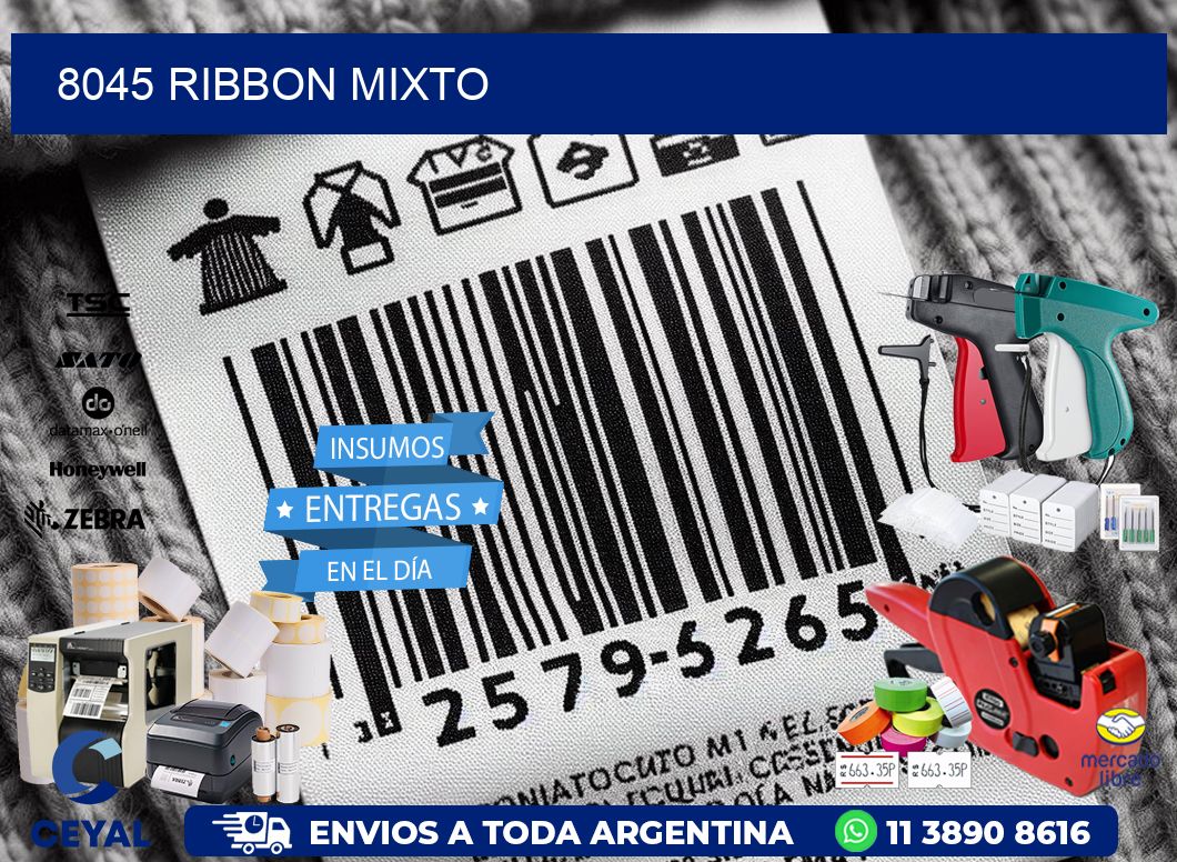 8045 ribbon mixto