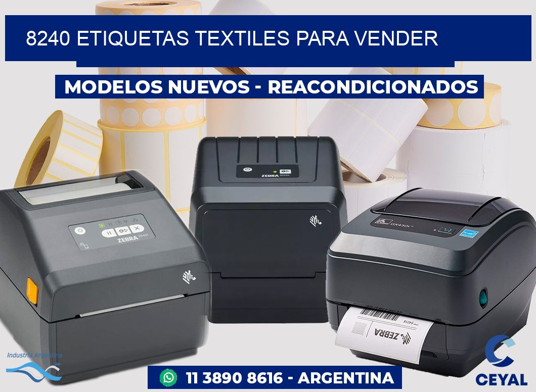 8240 Etiquetas textiles para vender