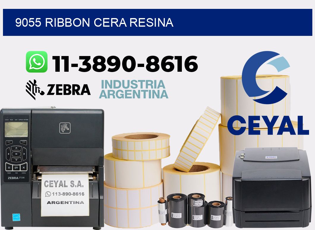 9055 ribbon cera resina