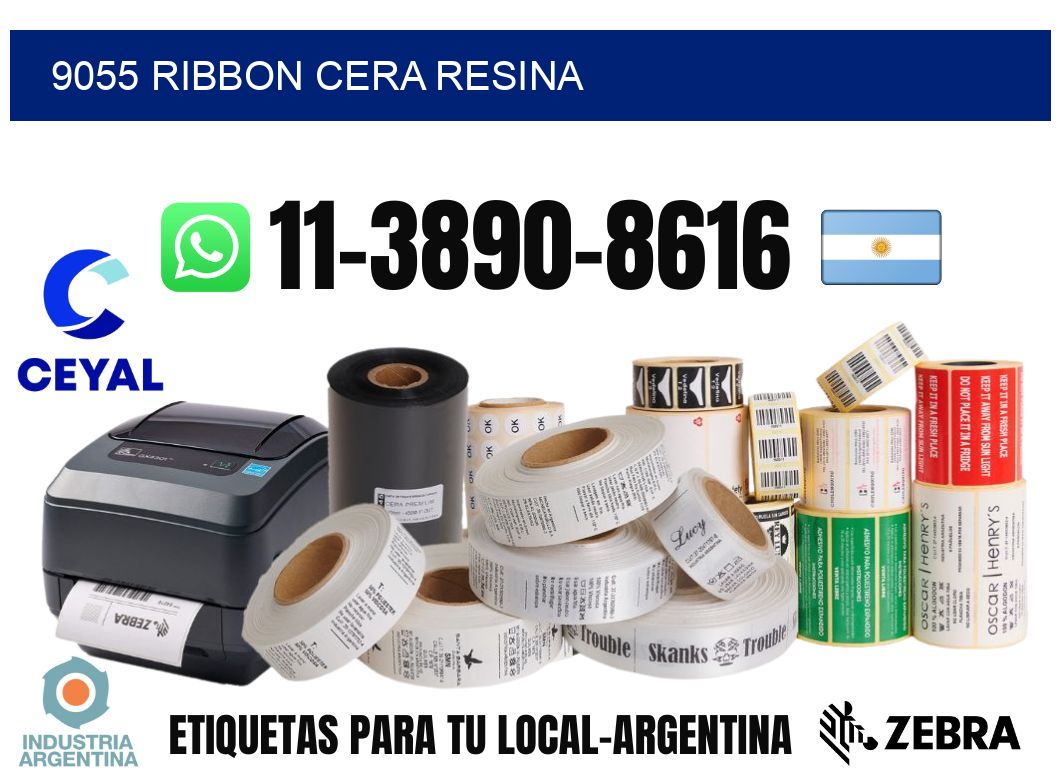 9055 ribbon cera resina