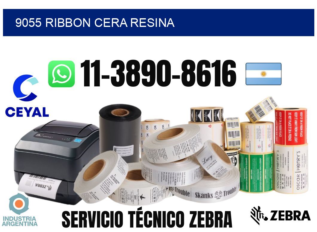 9055 ribbon cera resina
