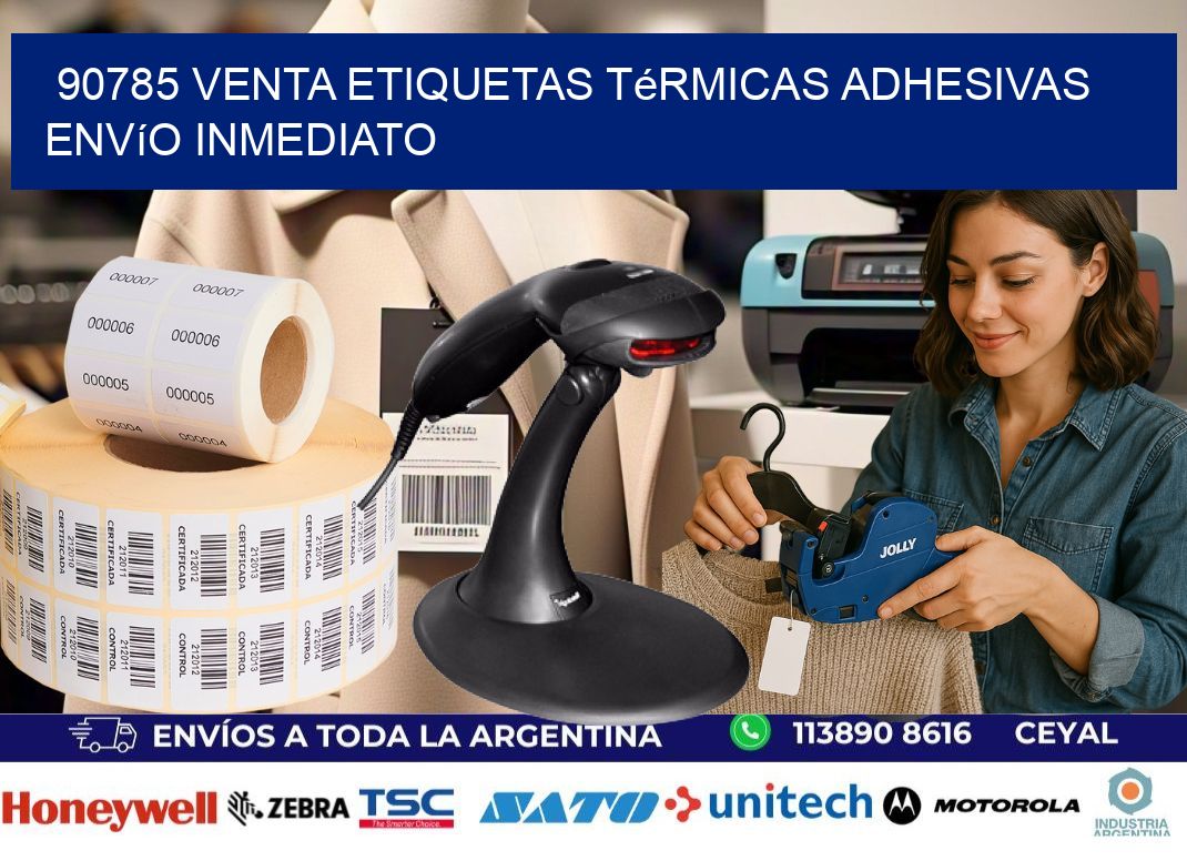 90785 venta etiquetas térmicas adhesivas envío inmediato