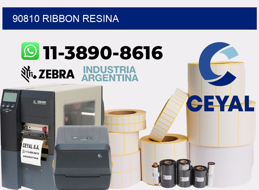 90810 ribbon resina