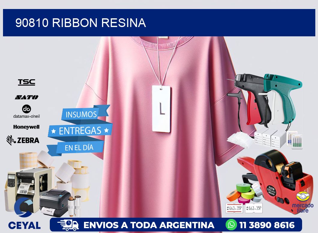 90810 ribbon resina